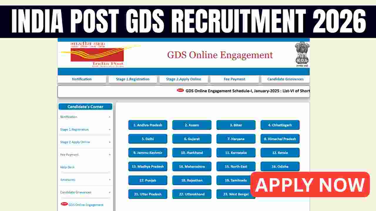 India Post GDS Recruitment 2026