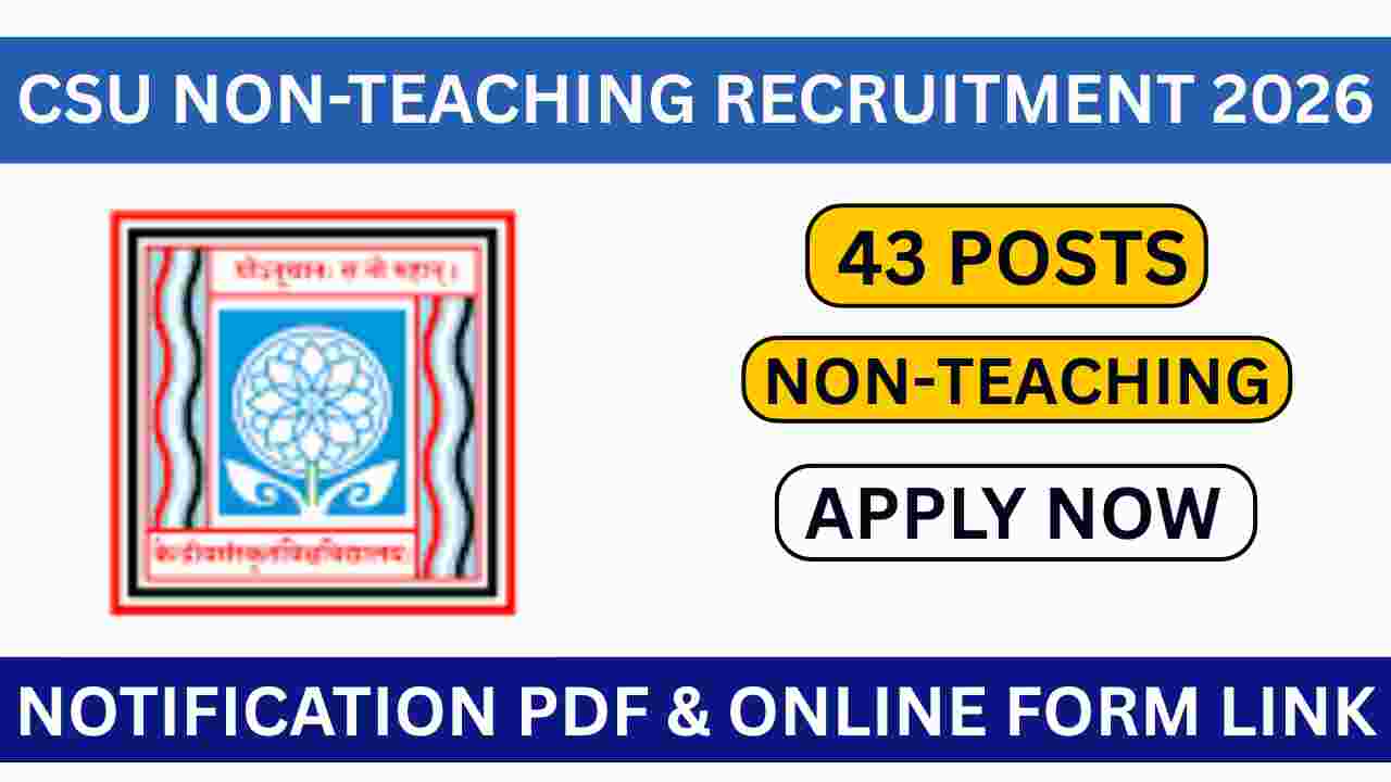 CSU Non-Teaching Recruitment 2026