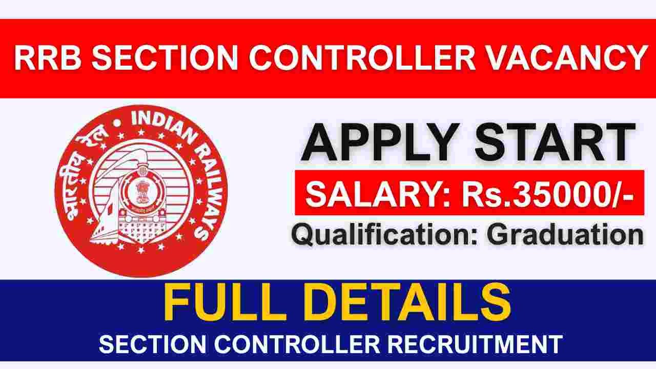 RRB Section Controller 032026 Notification Out for 119 Vacancies