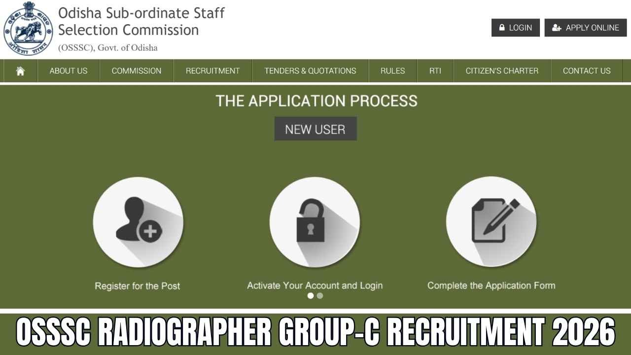 OSSSC Radiographer Group-C Recruitment 2026